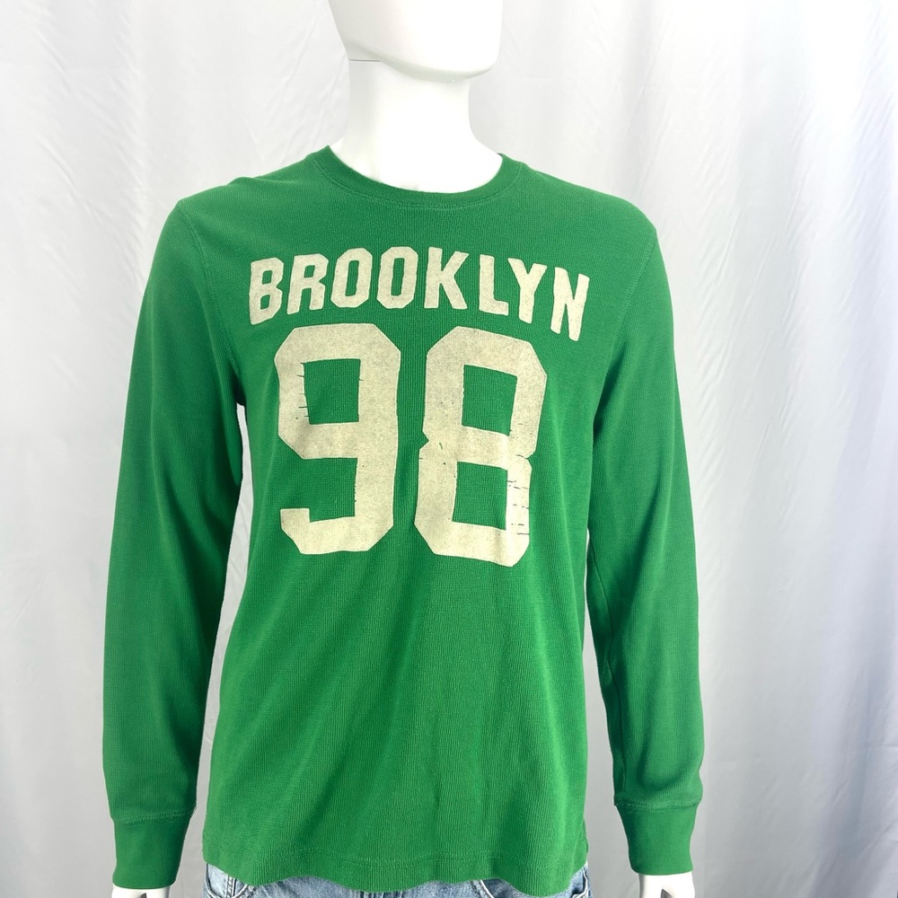 Old Navy Vibrant Green Long Sleeve Top